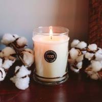 Bridgewater White Cotton Large Jar Candle Extra Image 1 Preview